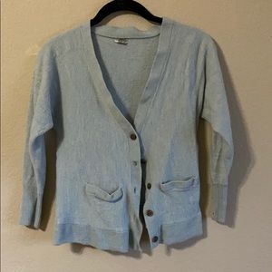 Fossil Light Blue Cardigan